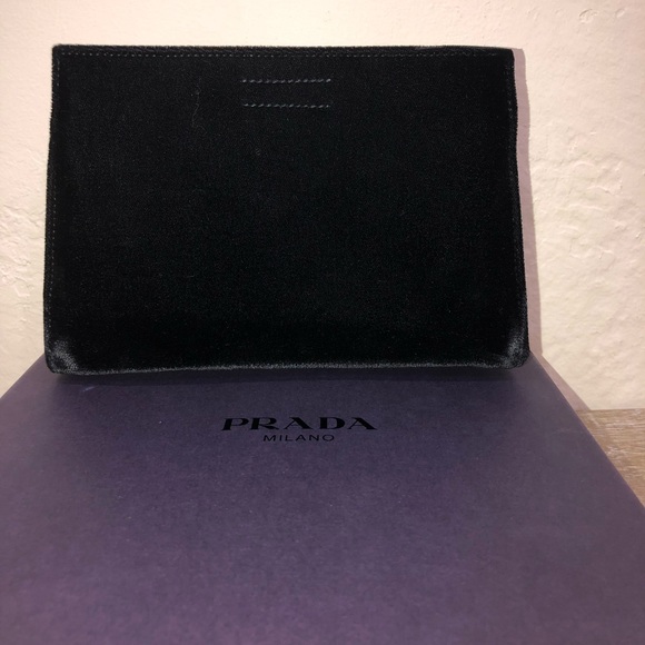 Prada Velvet Clutch - Picture 4 of 12